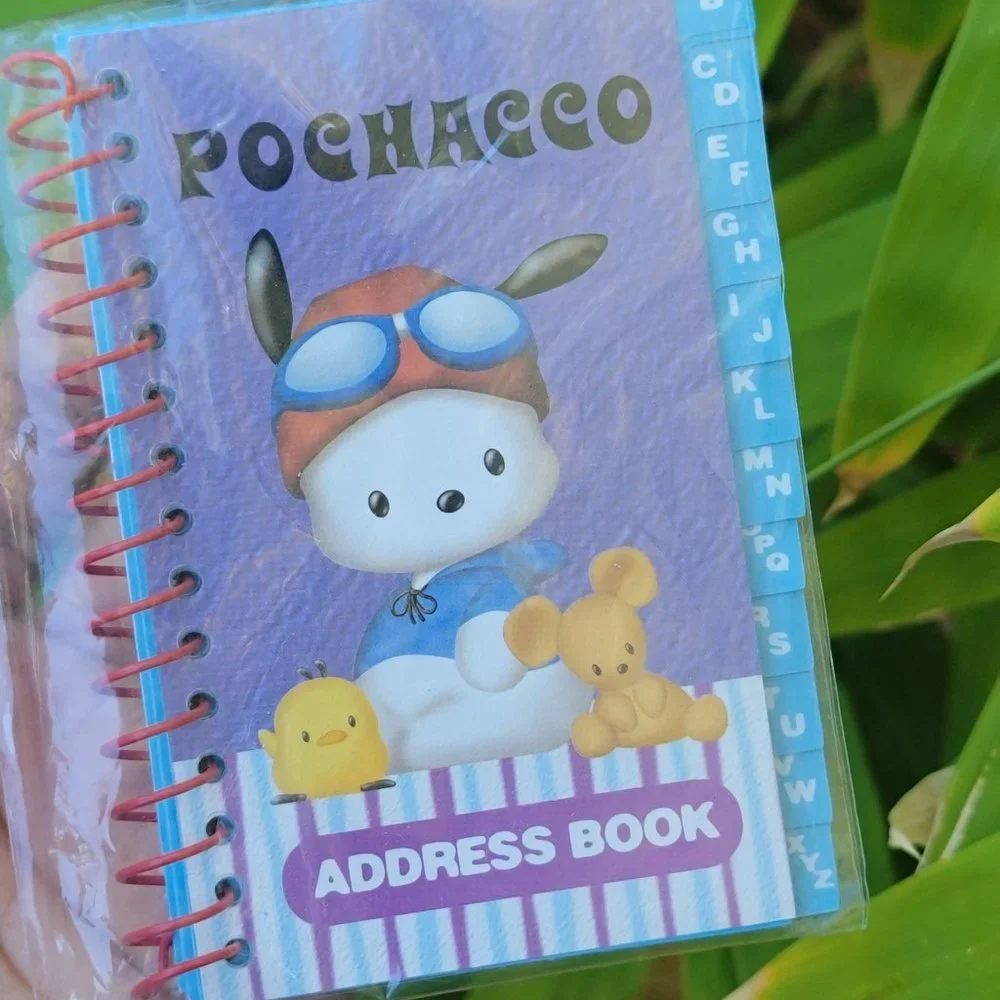 New, never been used vintage 90s Y2K kawaii Sanrio Pochacco address book